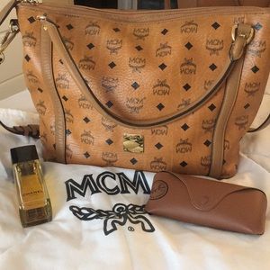 MCM crossbody/ satchel bag